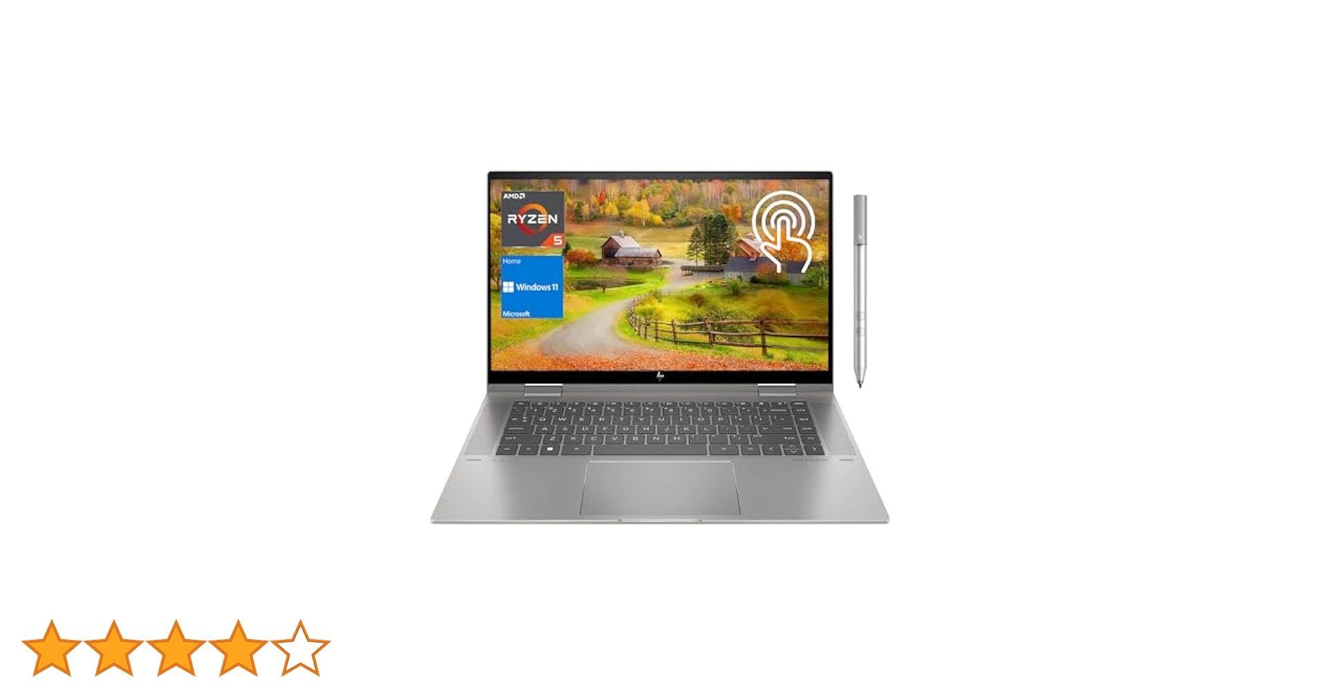 Amazon.co.jp: HP Envy x360 2-in-1ノートパソコン、15.6インチ